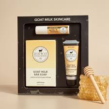 Milk and Honey - Bar Soap, Lip Balm, Hand Cream Gift Set